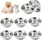 Gamelle pour animaux en acier inoxydable