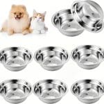 Gamelle pour animaux en acier inoxydable