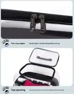 Valise transparente pour animaux de compagnie – Image 9