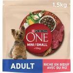 Croquettes Purina one pour petit chien adulte 3kg
