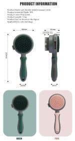 Brosse de beauté pour chat et chien – Image 3