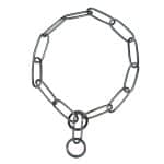 Collier a maille pour chien noir – Image 4
