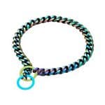 Collier a maille pour chien multicolore – Image 6
